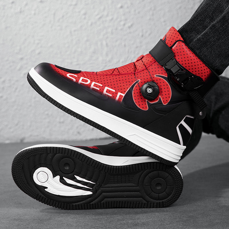 Aoraki Motorcycle Shoes JC-000128 - JC-000128 RD - A59A9059