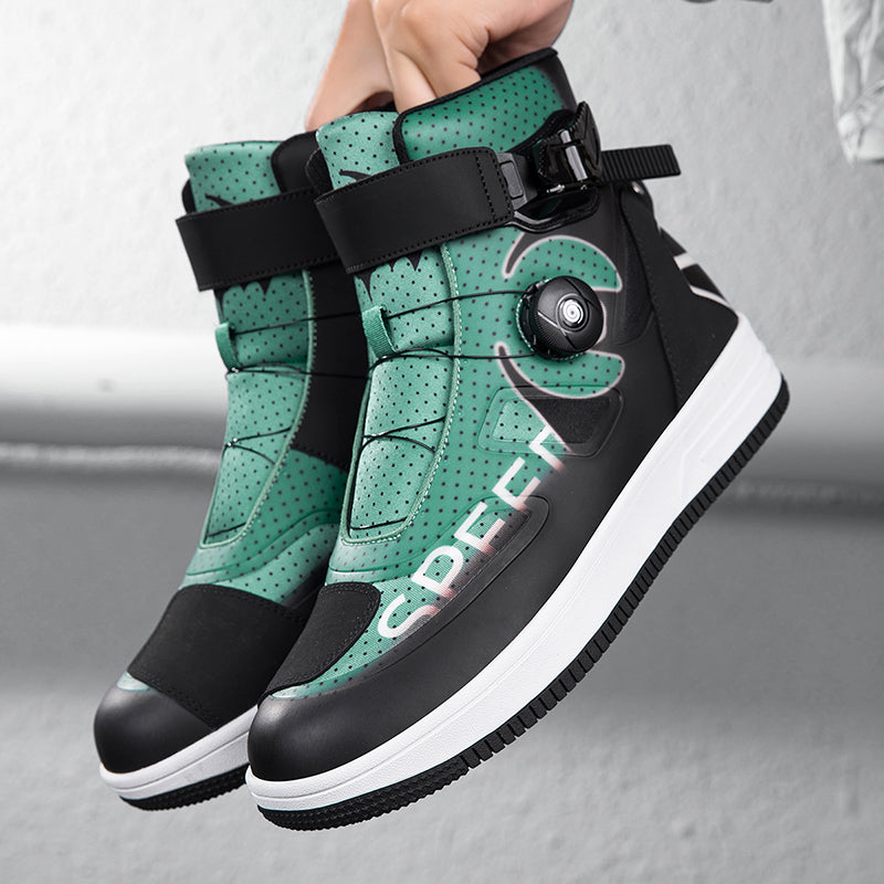 Aoraki Motorcycle Shoes JC-000128 - JC-000128 GN - A59A9064