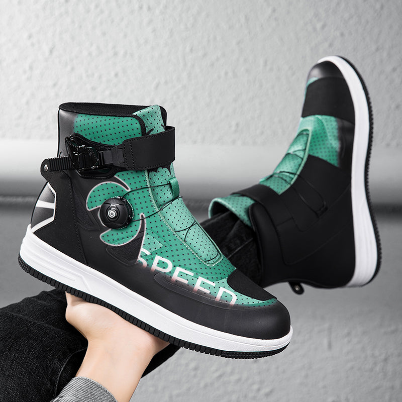Aoraki Motorcycle Shoes JC-000128 - JC-000128 GN - A59A9066