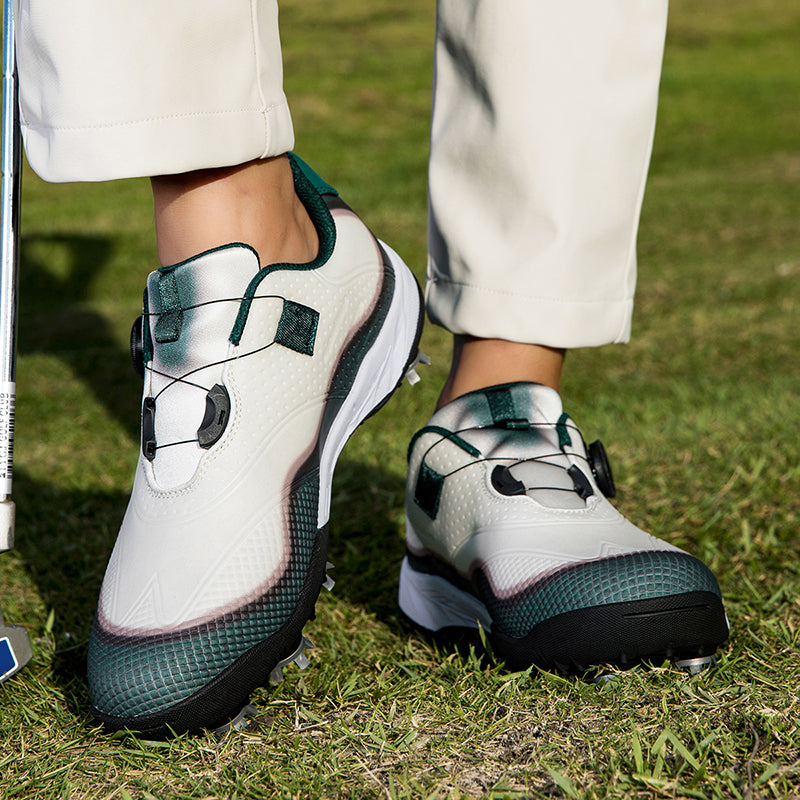 Aoraki Men's Spikeless Golf Shoes with Rotary Lacing — GX-007 - GX-007 CY - A59A9262.jpg