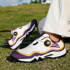 Aoraki Men's Spikeless Golf Shoes with Rotary Lacing — GX-007 - GX-007 YEL - A59A9285.jpg