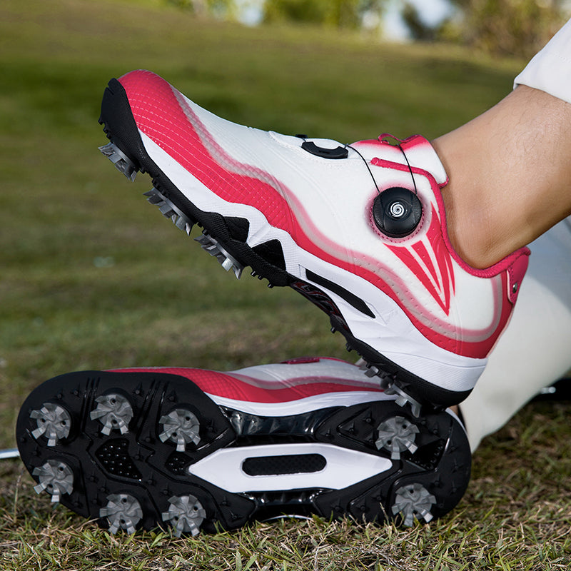 Aoraki Men's Spikeless Golf Shoes with Rotary Lacing — GX-007 - GX-007 PK - A59A9315.jpg