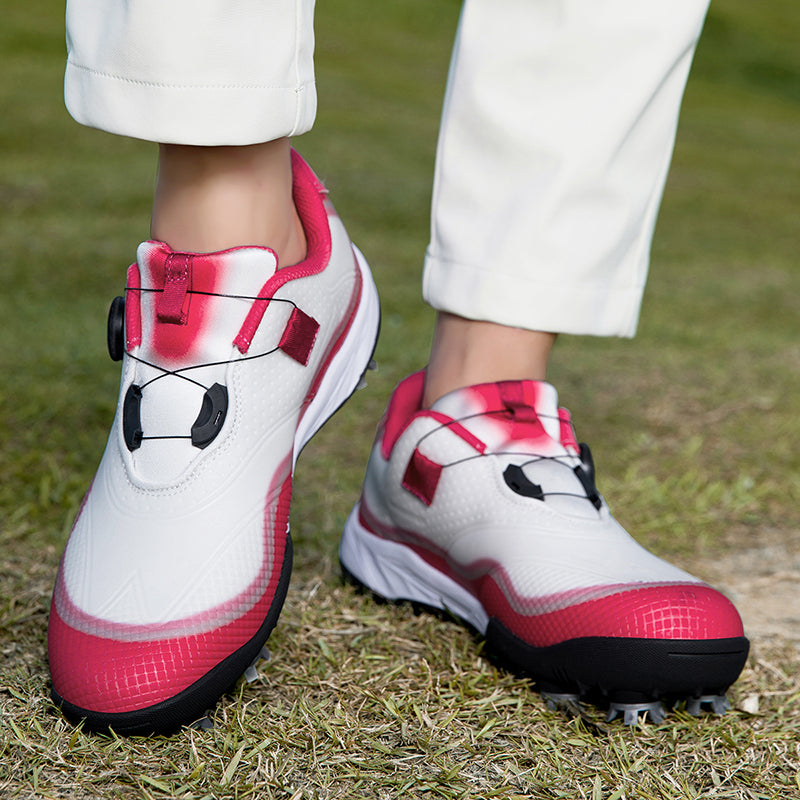 Aoraki Men's Spikeless Golf Shoes with Rotary Lacing — GX-007 - GX-007 PK - A59A9317.jpg