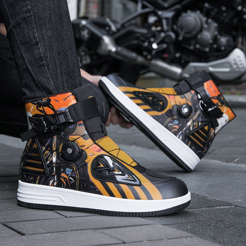 Aoraki Motorcycle Boots JC-0027 - JC-0027-YEL - EV1A7126.jpg