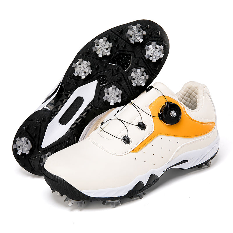 Aoraki Golf Shoes F-X05 — Yellow Secondary image