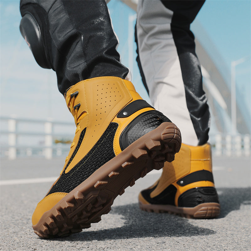 Aoraki Motorcycle Shoes JC98118 - JC98118 YEL - FV1A6129