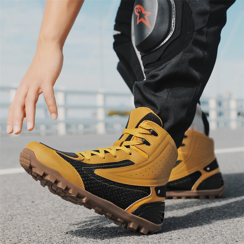 Aoraki Motorcycle Shoes JC98118 - JC98118 YEL - FV1A6130