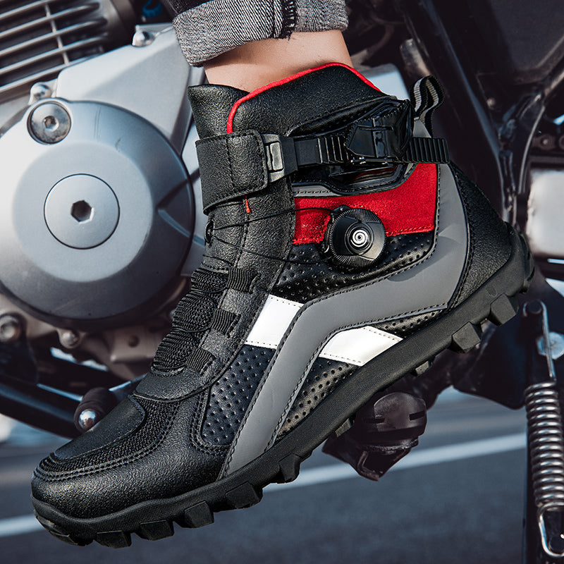 Aoraki Motorcycle Shoes S1988 - S1988 BKRD - _V1A0010