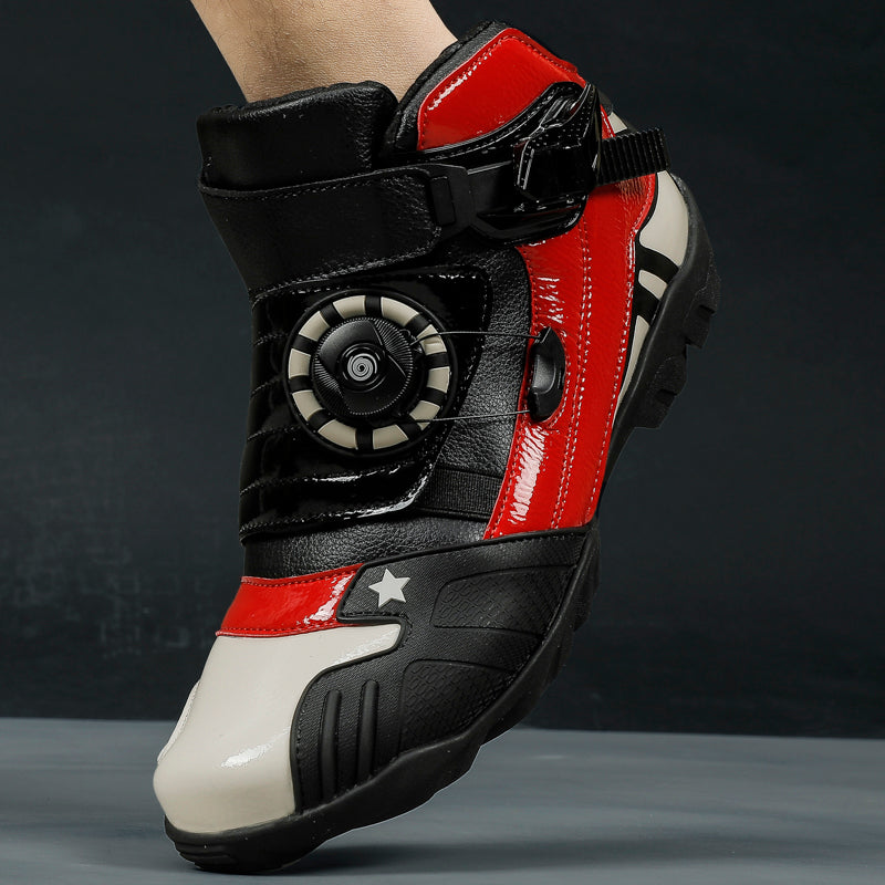 Aoraki Motorcycle Shoes JC-10001 - JC-10001 RD - _V1A2342
