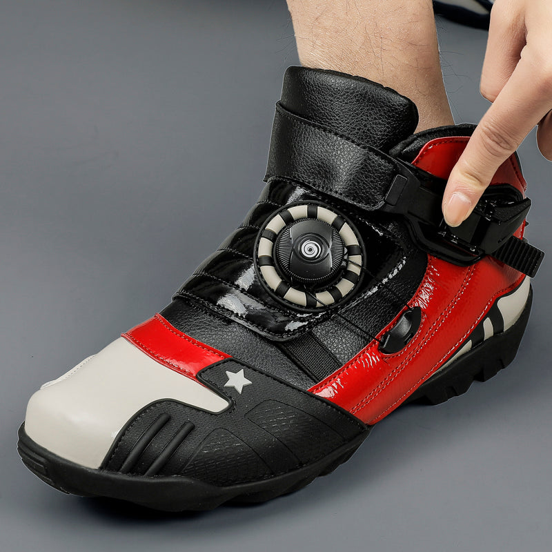 Aoraki Motorcycle Shoes JC-10001 - JC-10001 RD - _V1A2344